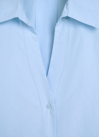 Рубашка в полоску с рукавом 3/4