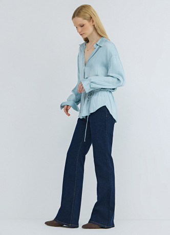 Джинсы Bootcut с высокой посадкой