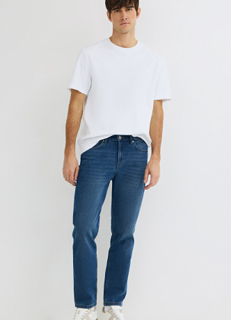 Утеплённые джинсы Slim