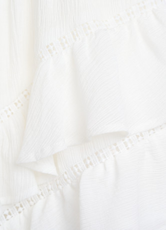 Шорты из ткани с жатым эффектом для девочек