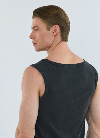 Базовая майка в рубчик