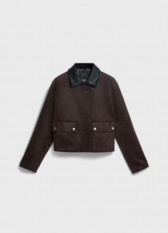 Замшевая куртка