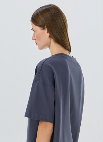 Футболка оверсайз с принтом