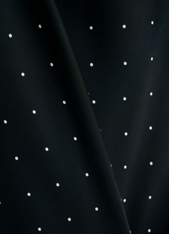 Сатиновое платье с американской проймой