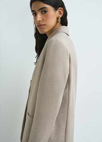 Трикотажный жакет