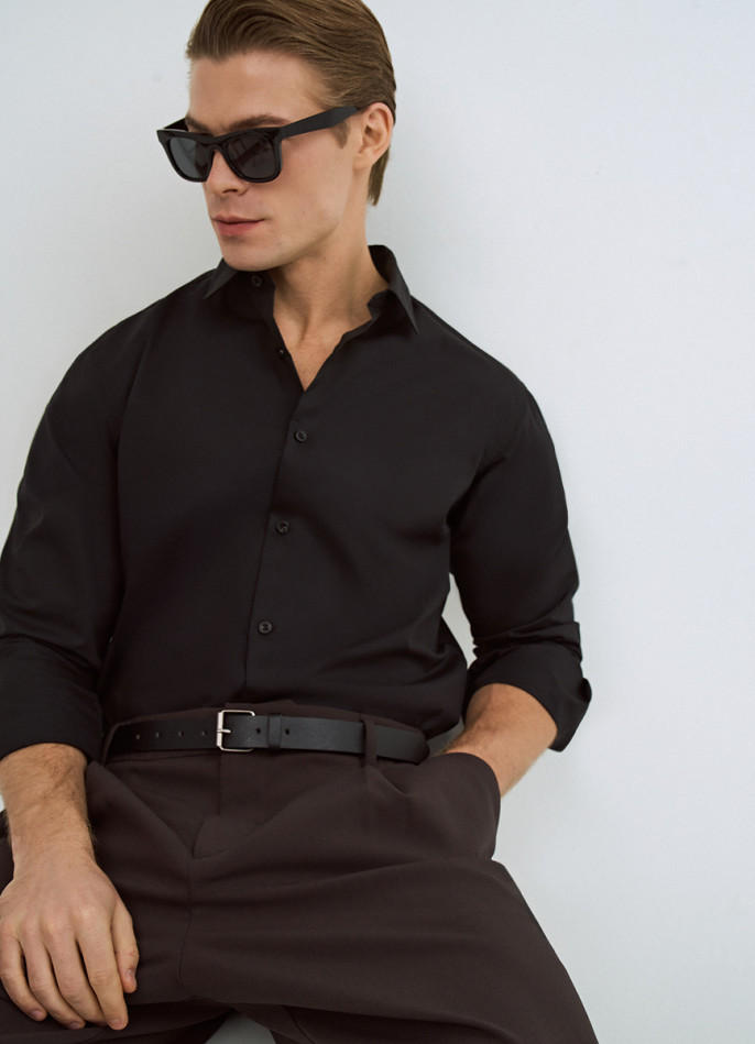 Базовая рубашка Slim