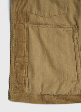 Куртка-рубашка из вельвета