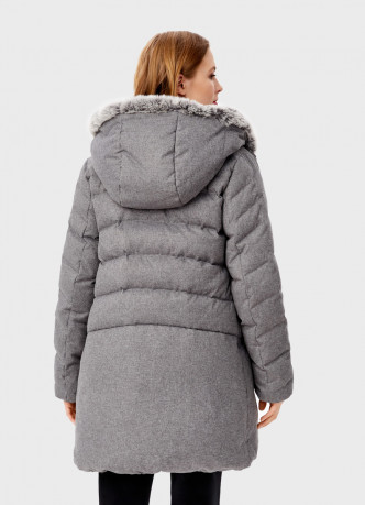 Пуховое пальто