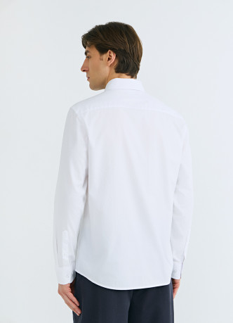 Рубашка из структурной ткани