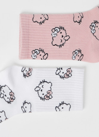Носки Hello Kitty для девочек, 2 пары