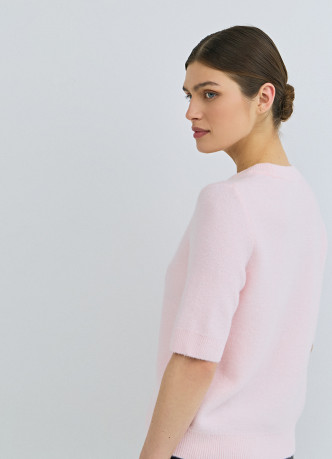 Джемпер с коротким рукавом