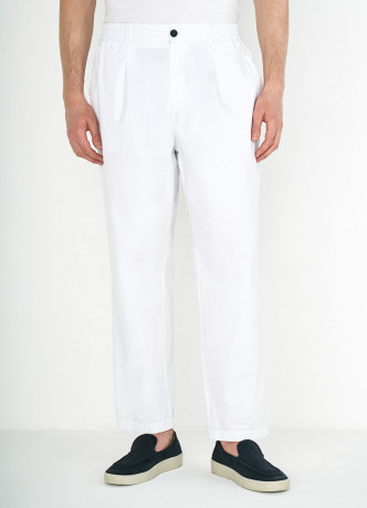Брюки Comfort fit из поплина