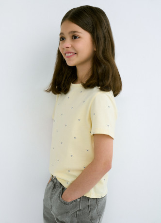 Футболка с принтом для девочек