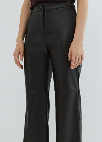 Брюки из искусственной кожи