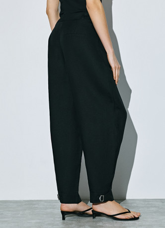 Брюки О-силуэта