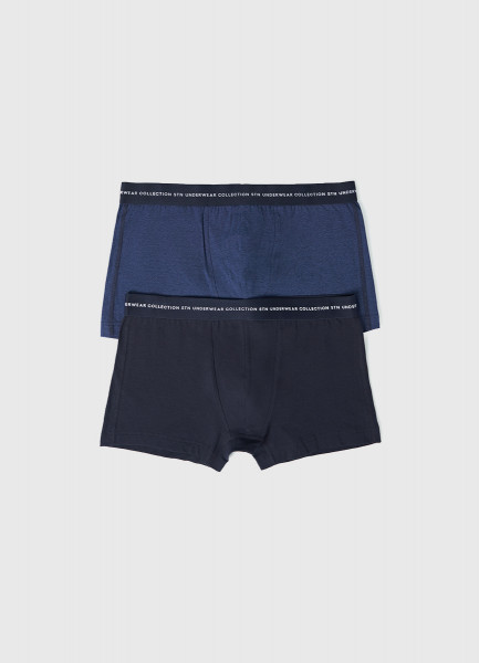 

Трусы-транки с низкой посадкой, 2 шт., Синий