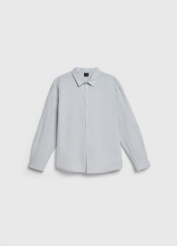 Рубашка в полоску для мальчиков