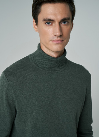 Базовая водолазка из хлопка