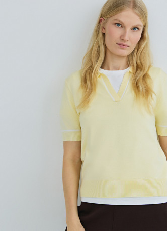 Джемпер с коротким рукавом