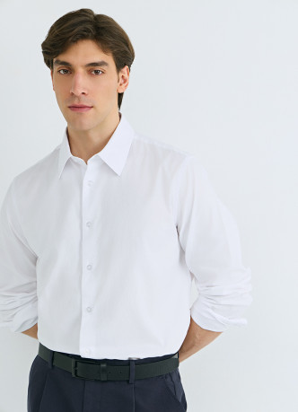 Рубашка из структурной ткани