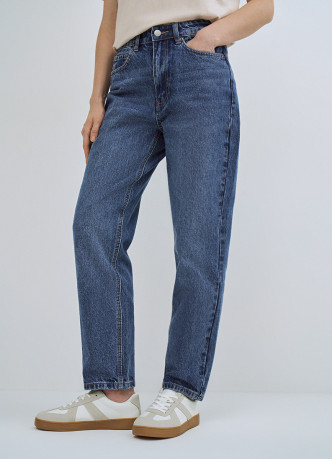 Джинсы Mom с высокой посадкой