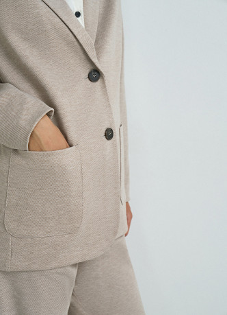 Трикотажный жакет