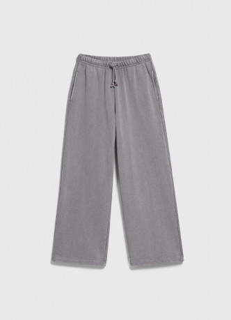 Широкие трикотажные брюки для девочек