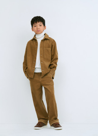 Рубашка из вельвета для мальчиков