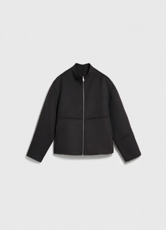 Бомбер из пальтовой ткани