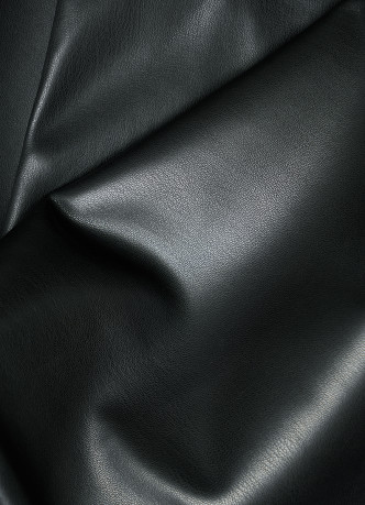 Юбка миди из искусственной кожи