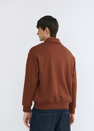 Куртка с воротником поло