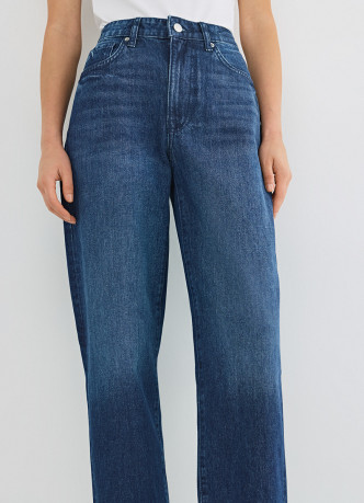 Джинсы Мом с высокой посадкой