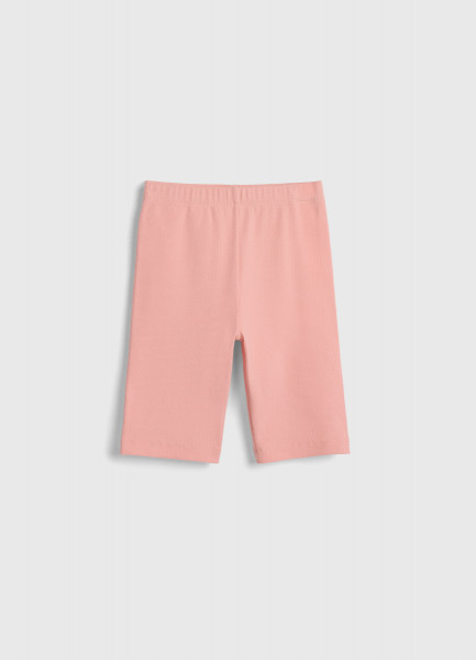 Шорты в рубчик для девочек, Розовый