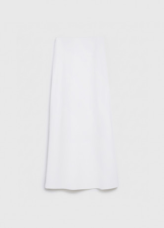 Юбка макси А-силуэта с эластичным поясом