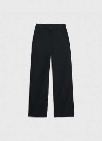 Прямые брюки из вельвета