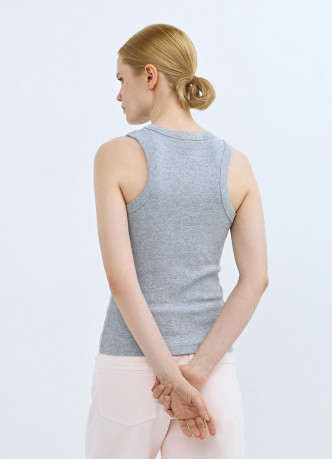 Базовая майка в рубчик