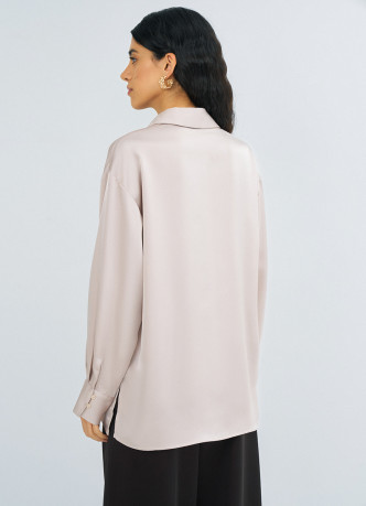 Сатиновая блузка