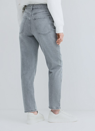 Джинсы Mom с высокой посадкой