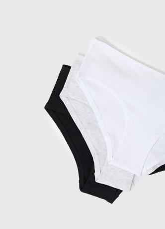 Трусы-хипстеры для девочек, 3 шт.