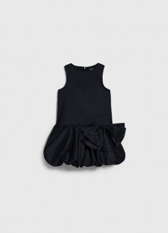 Платье с пышной юбкой и бантом для девочек