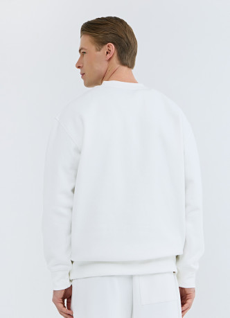 Базовый свитшот с принтом