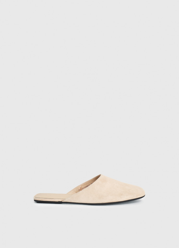 Замшевые мюли