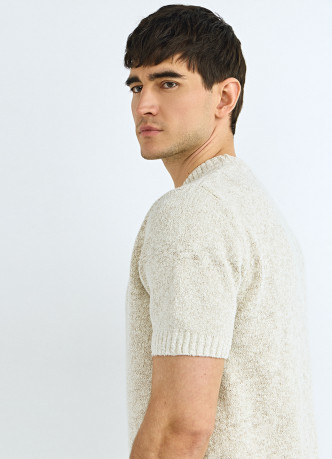 Футболка из текстурной пряжи