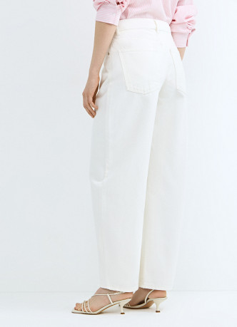 Джинсы Баррел со средней посадкой