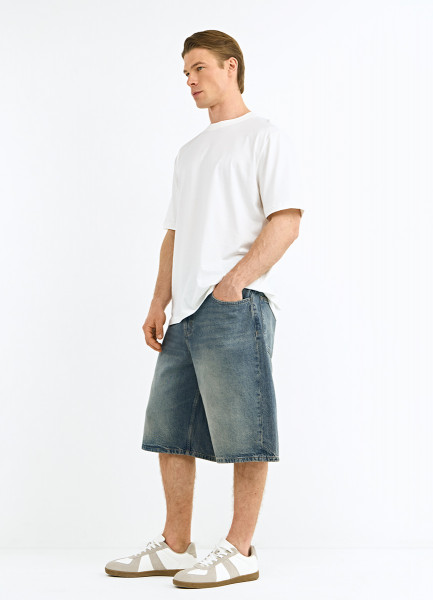 Шорты из денима Синий 3599₽