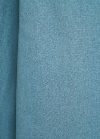 Рубашка изо льна и хлопка с карманом