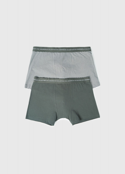 

Трусы-транки, 2 шт., Зеленый