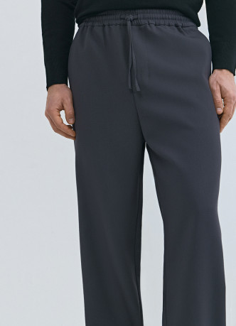 Широкие брюки на кулиске