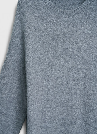 Платье-свитер с содержанием шерсти