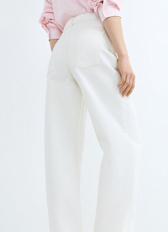 Джинсы Баррел со средней посадкой